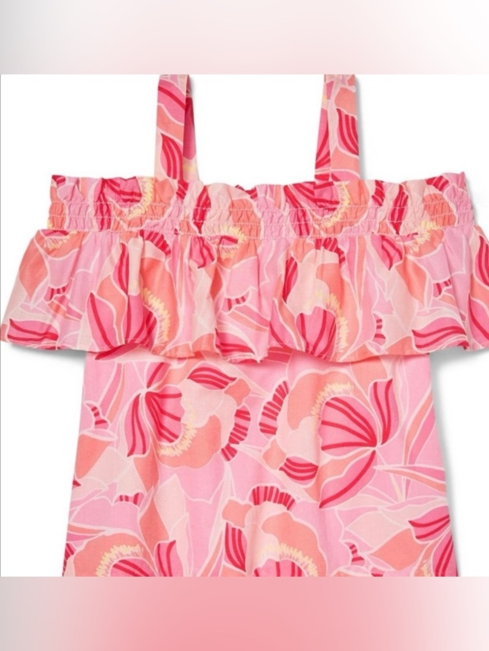 Janie and Jack Peony Print Top.